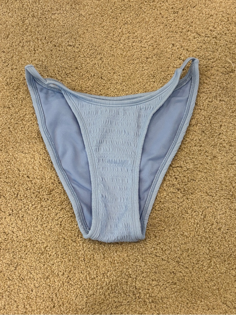 Target/Xhilaration Light Blue Ruched Bikini Bottoms